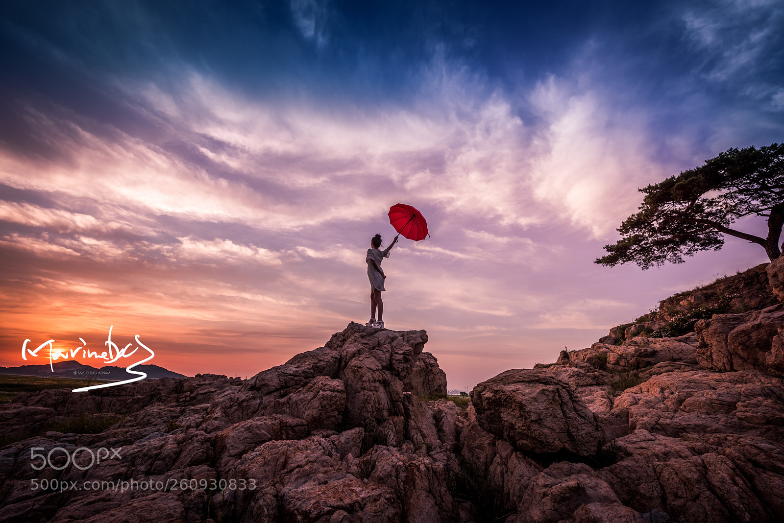 Nikon D810 sample photo. 일몰속 여인 photography