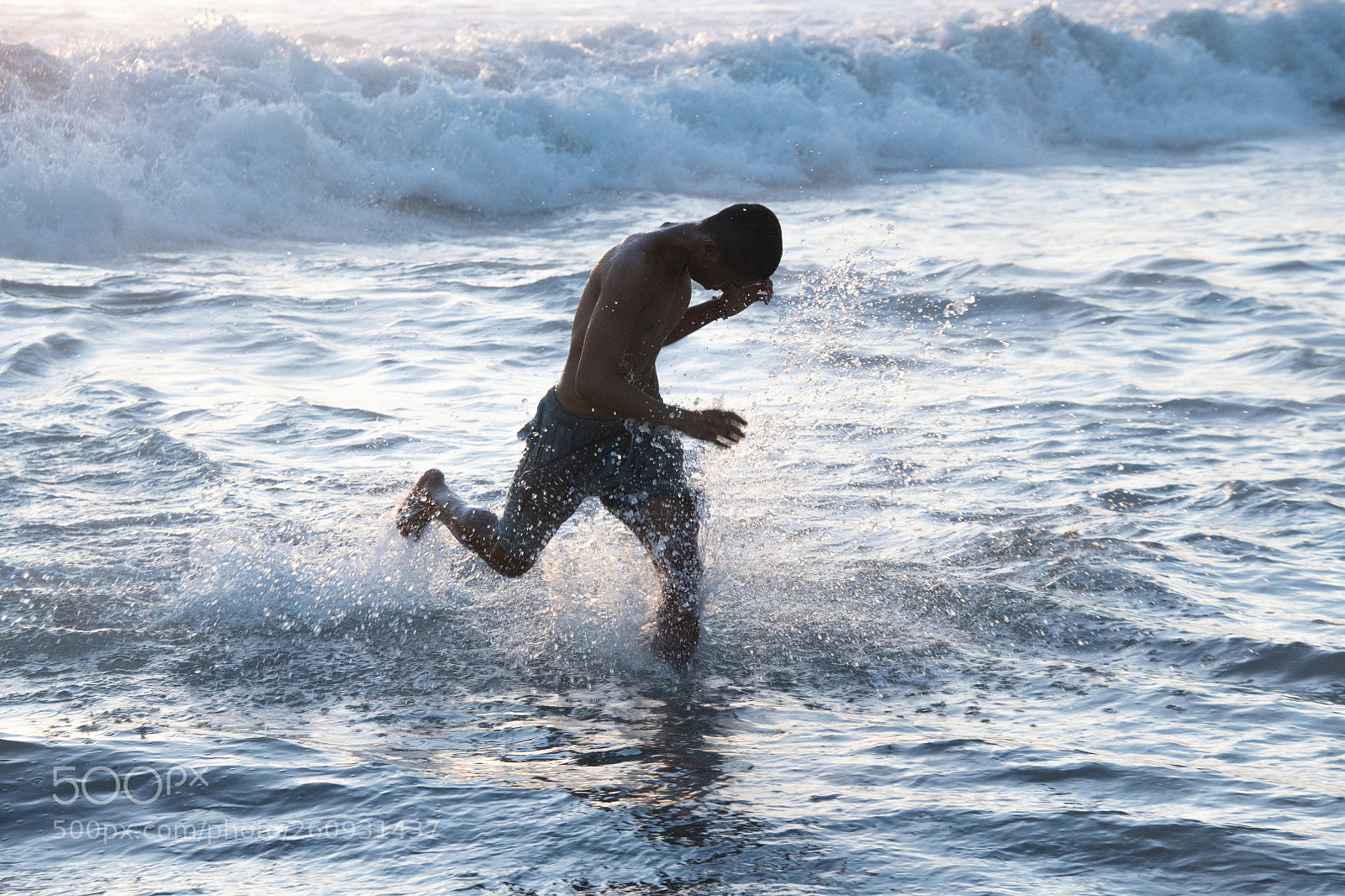 Nikon D850 sample photo. Boy running to the photography