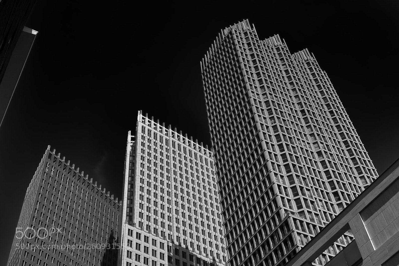 Sony a7 sample photo. Buildings in grey photography