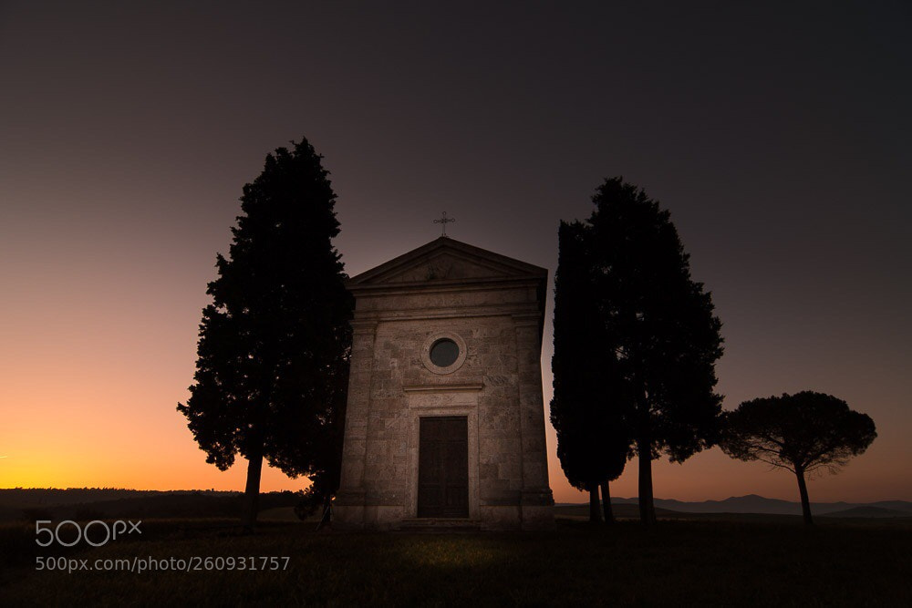 Nikon D3100 sample photo. Val d’orcia sunrise photography