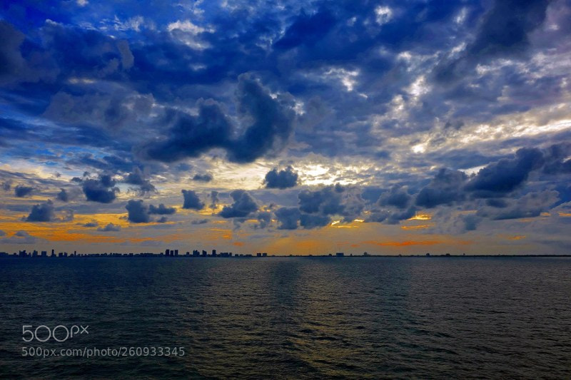 Sony Cyber-shot DSC-RX100 sample photo. Hollywood florida sunset photography