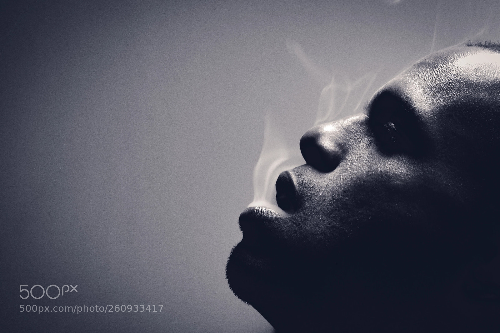 Canon EOS 1200D (EOS Rebel T5 / EOS Kiss X70 / EOS Hi) sample photo. Smoke portrait photography