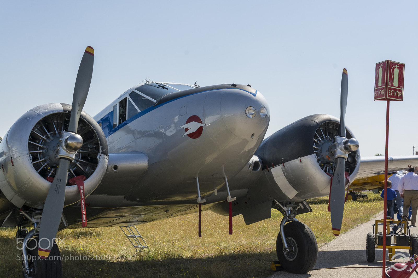 Nikon D7100 sample photo. Beechcraft c-45 photography