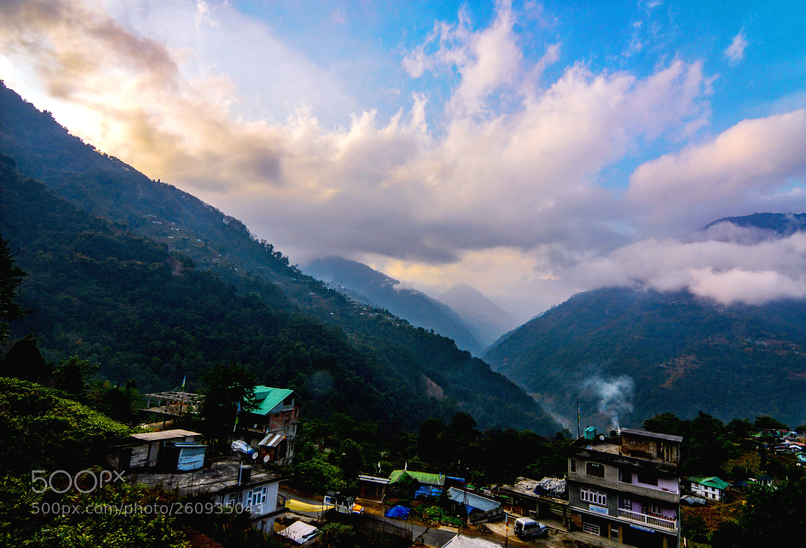 Nikon D3200 sample photo. Darap village photography