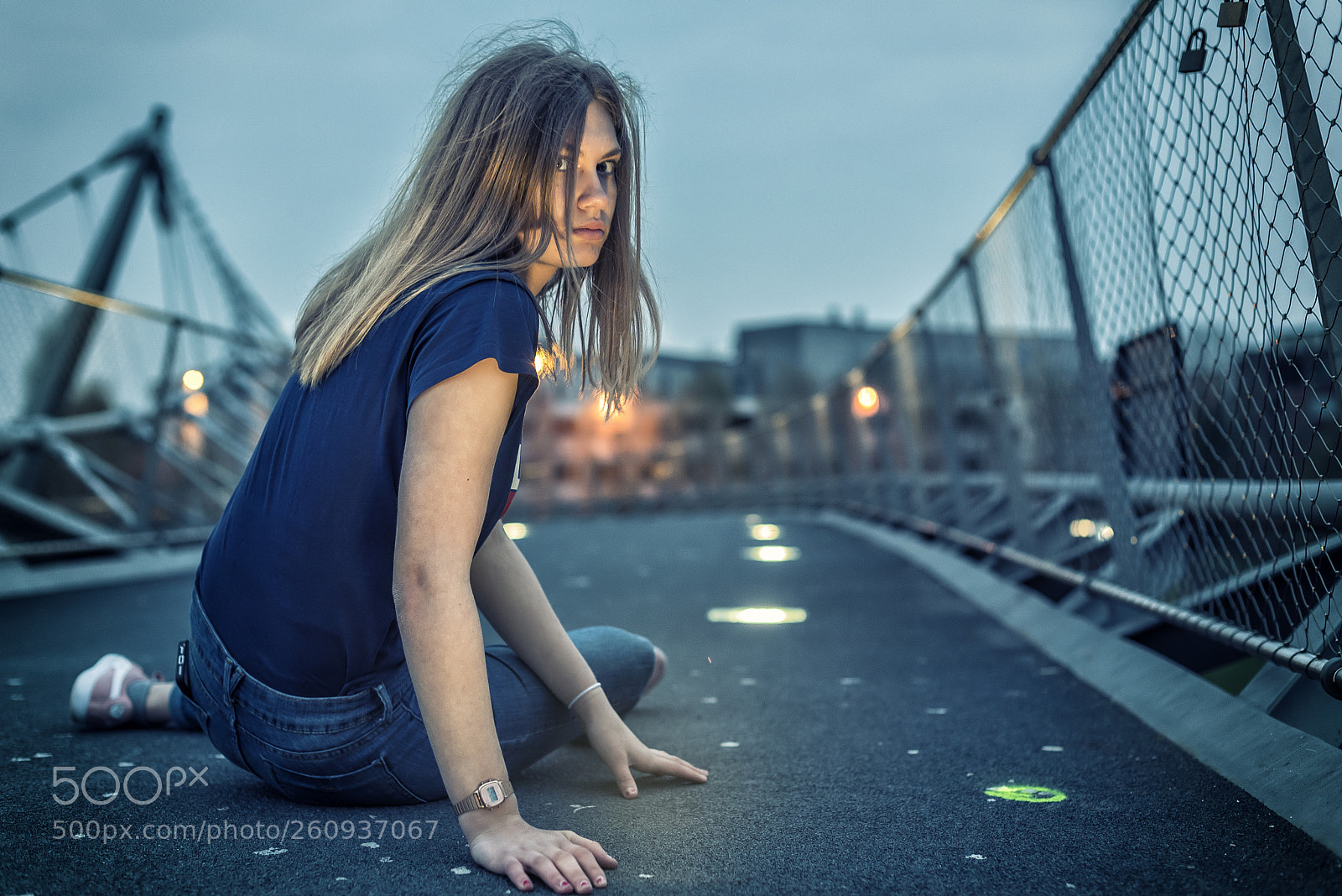 Nikon D750 sample photo. Phebe and the bridge photography