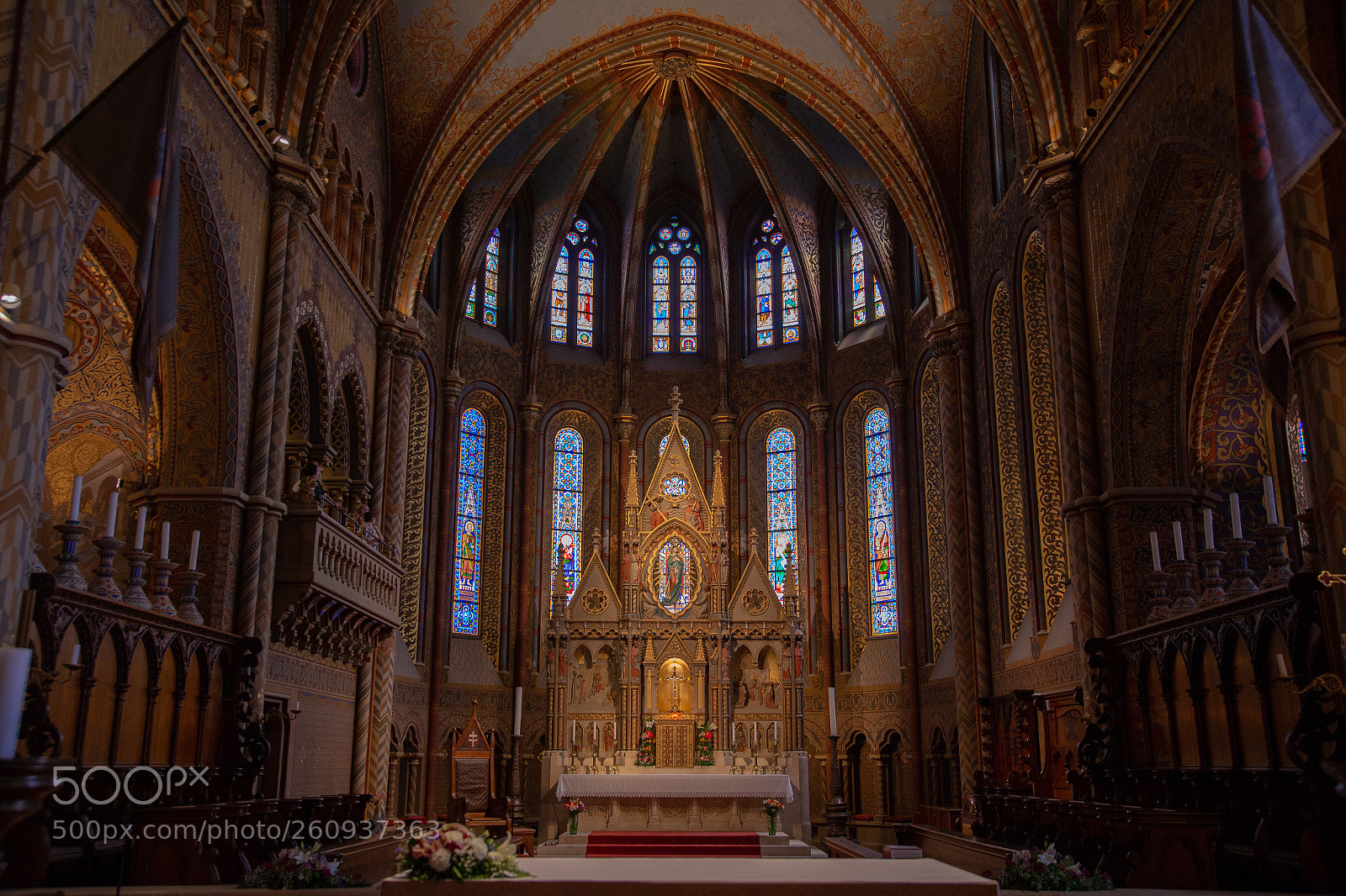 Canon EOS 6D sample photo. Matthias church photography