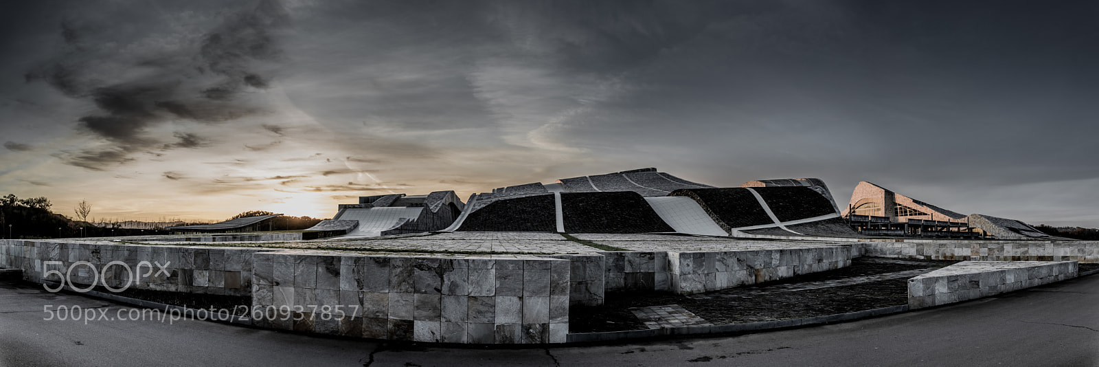 Nikon D7100 sample photo. Panoramic of the buildings photography