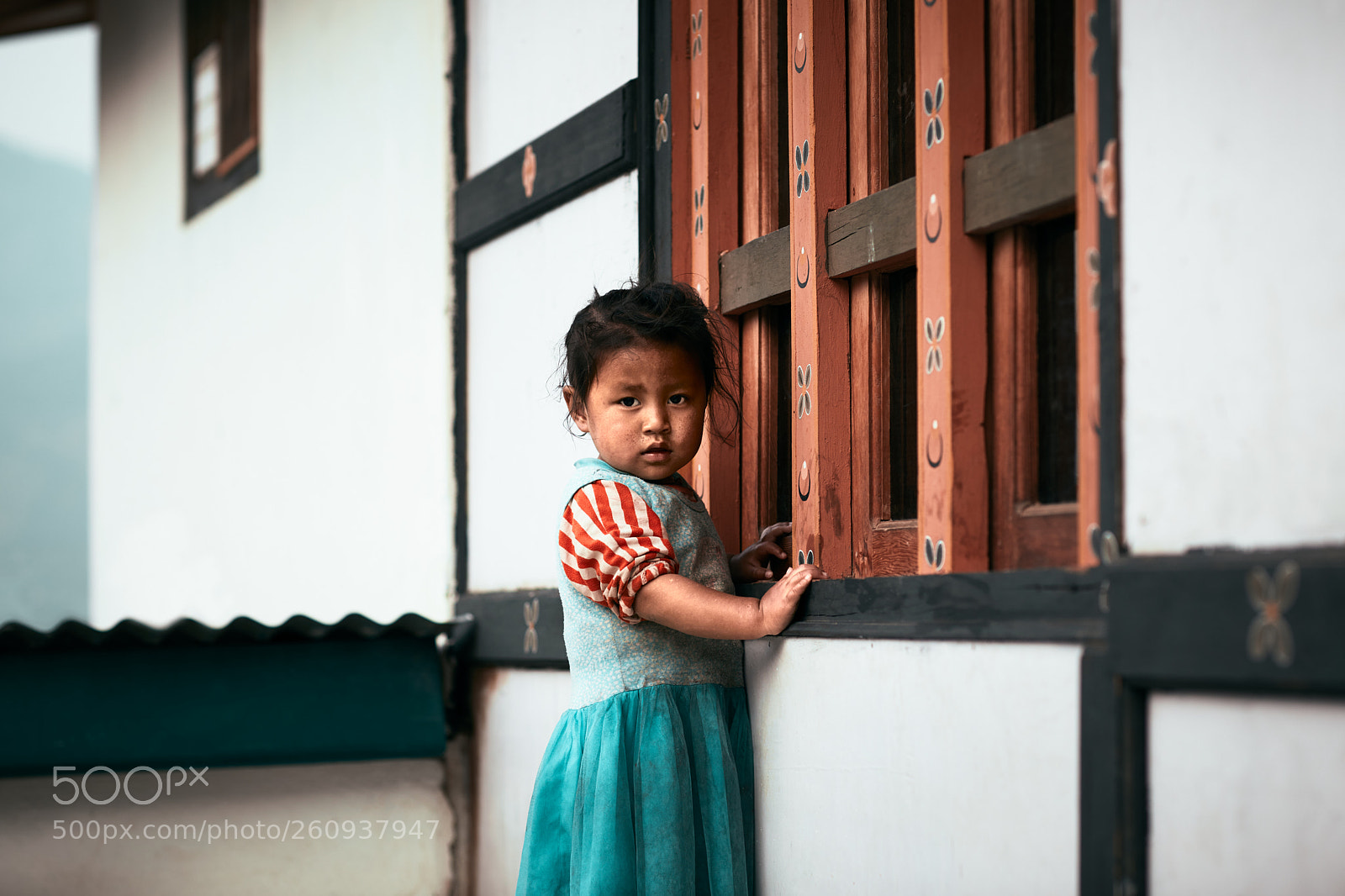 Canon EOS 5D Mark IV sample photo. Bhutan farmhouse window and photography