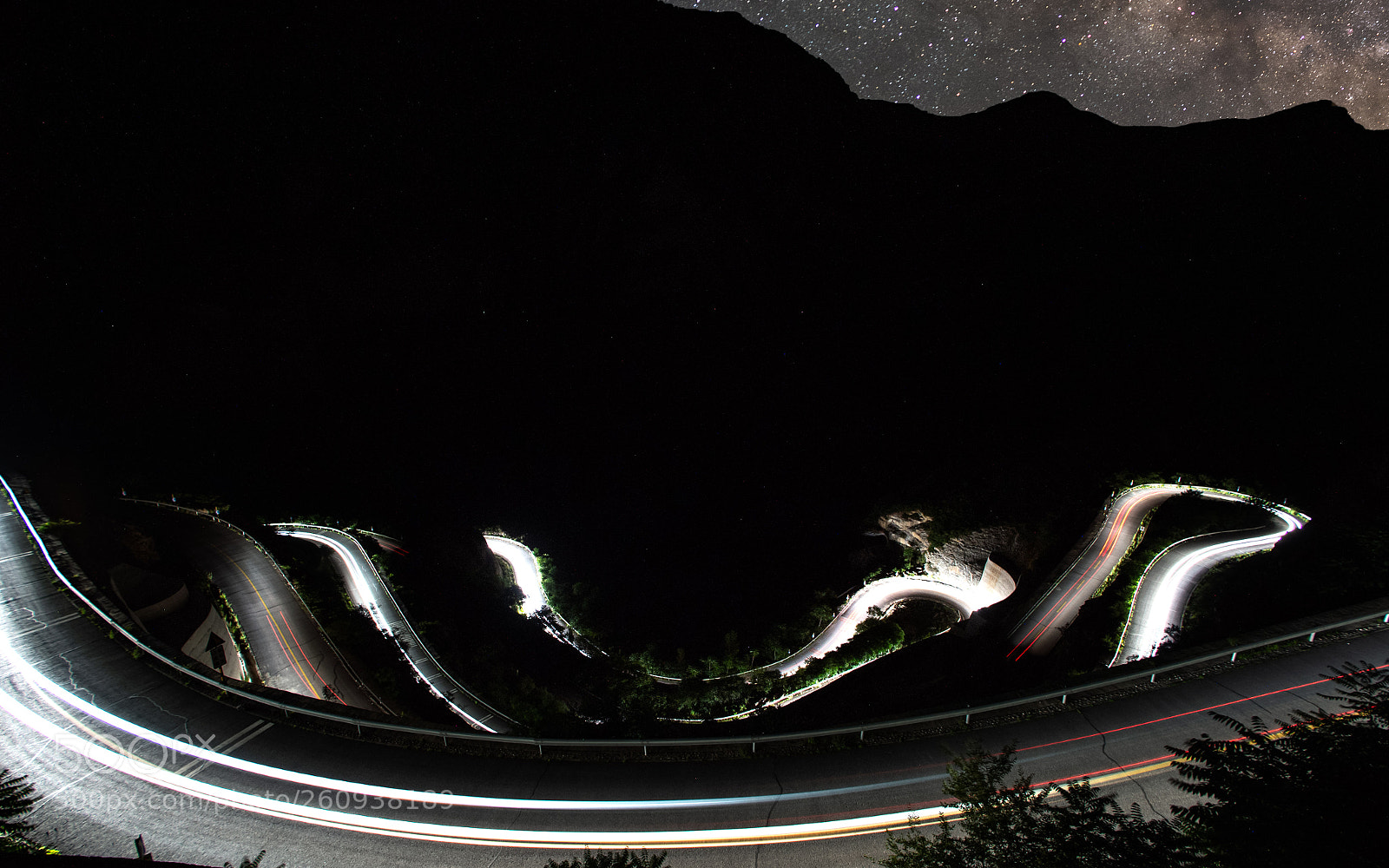 Nikon Df sample photo. Hairpin road photography