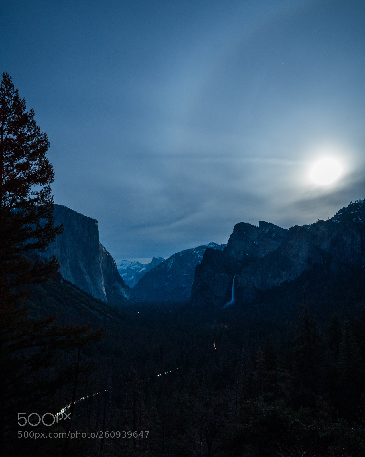 Sony a7R III sample photo. A faint moonbow to photography