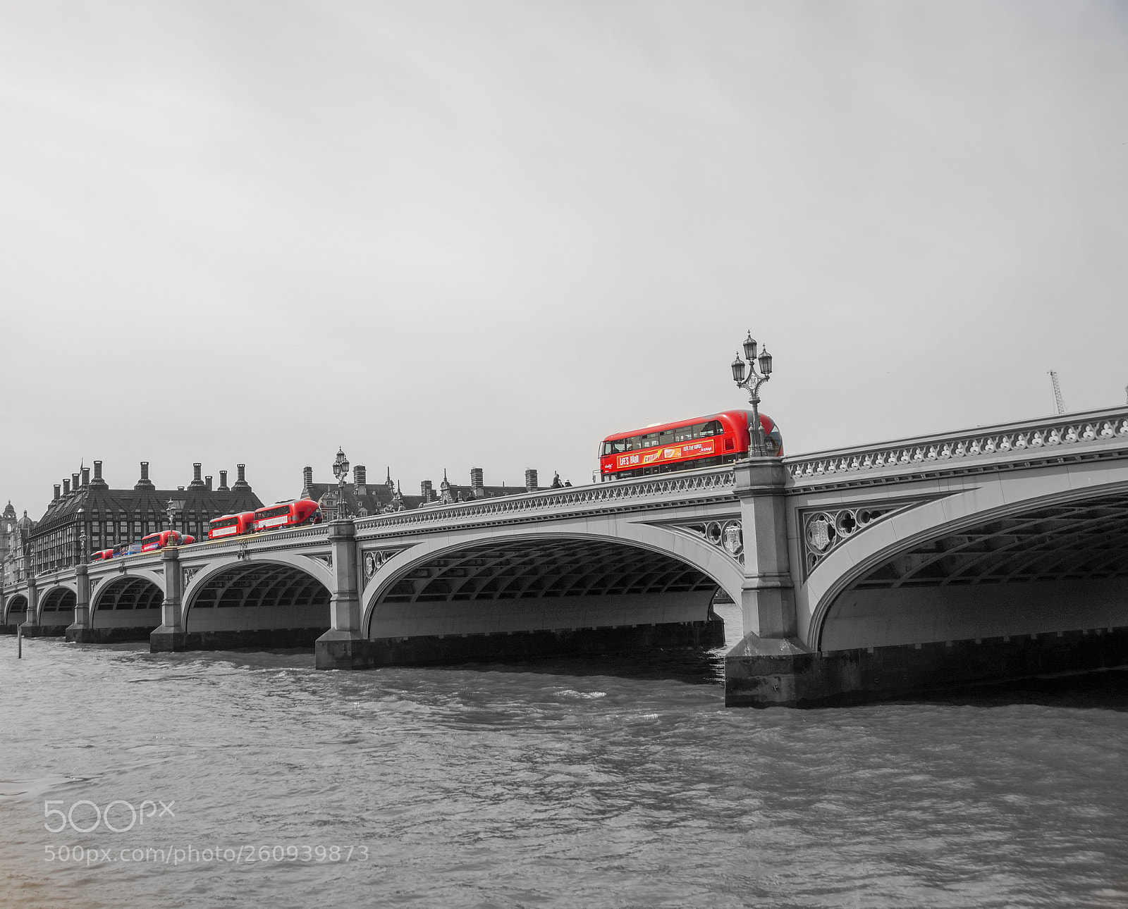 Sony SLT-A58 sample photo. Red bus westminster bridge photography