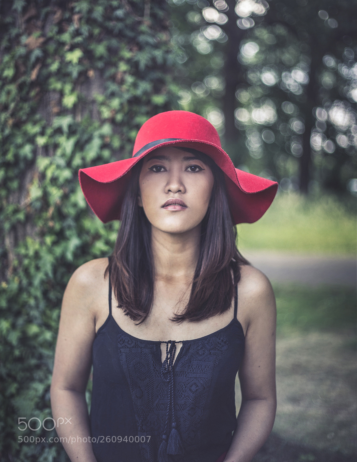 Canon EOS 6D sample photo. Red hat photography