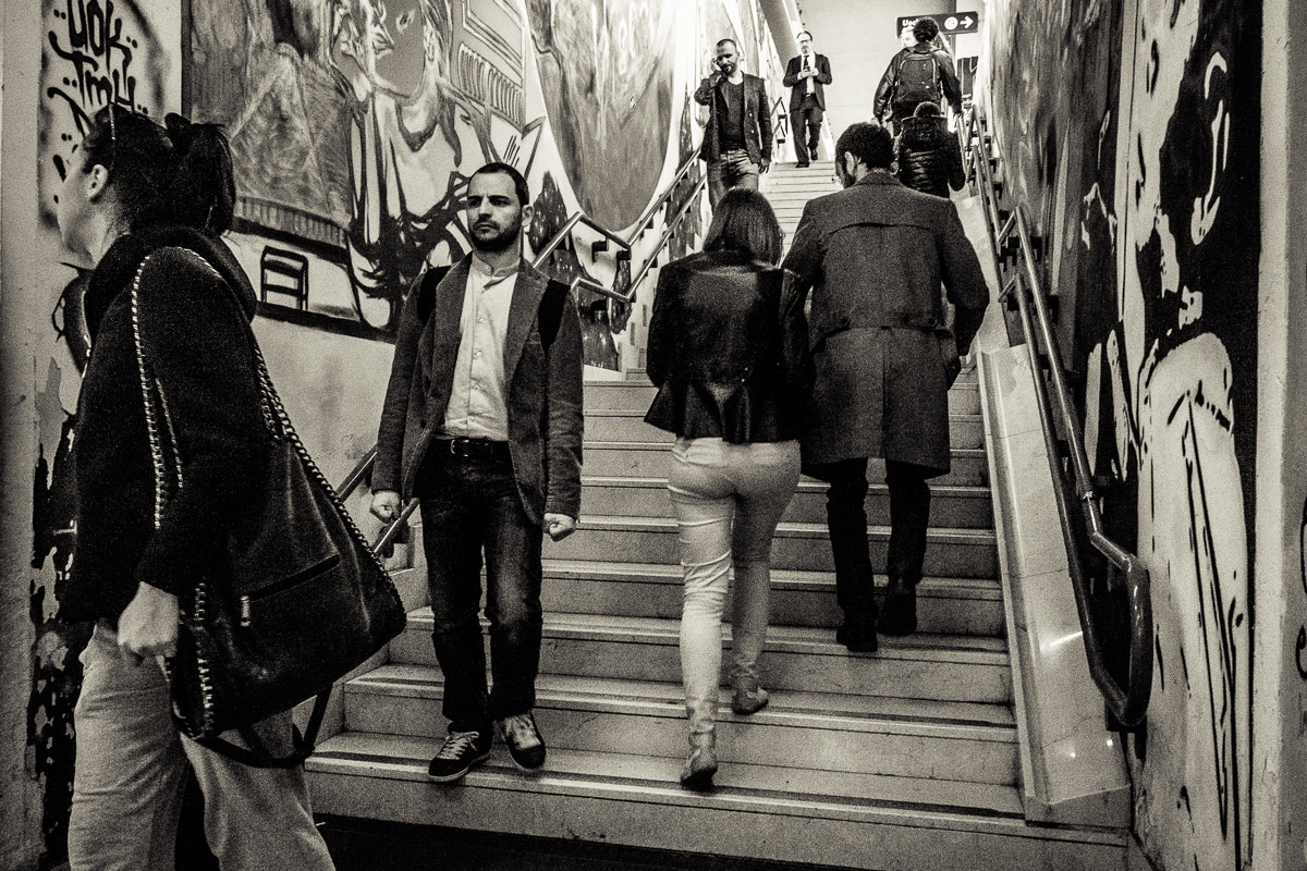 Fujifilm X70 sample photo. Milano - stazione garibaldi fs photography