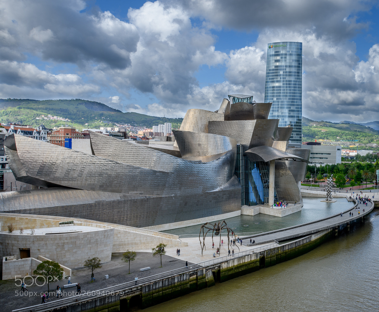Nikon D850 sample photo. Guggenheim museum, bilbao photography