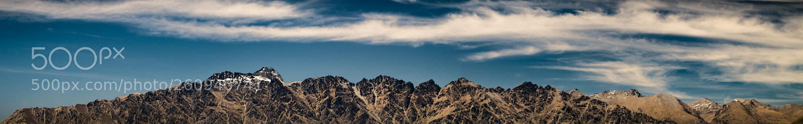 Sony SLT-A58 sample photo. Queenstown mountain view, new photography
