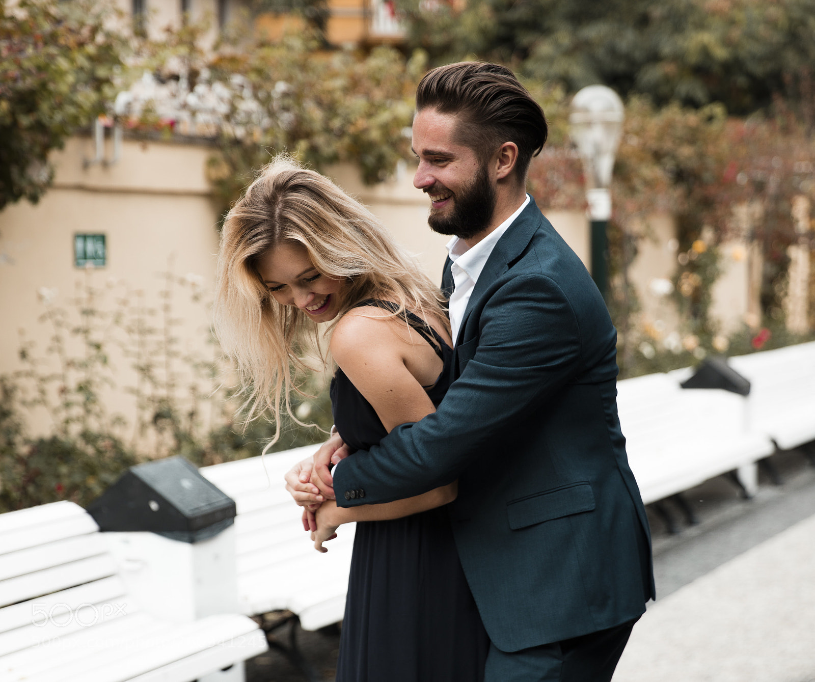 Canon EOS 5DS R sample photo. Couple in prague photography