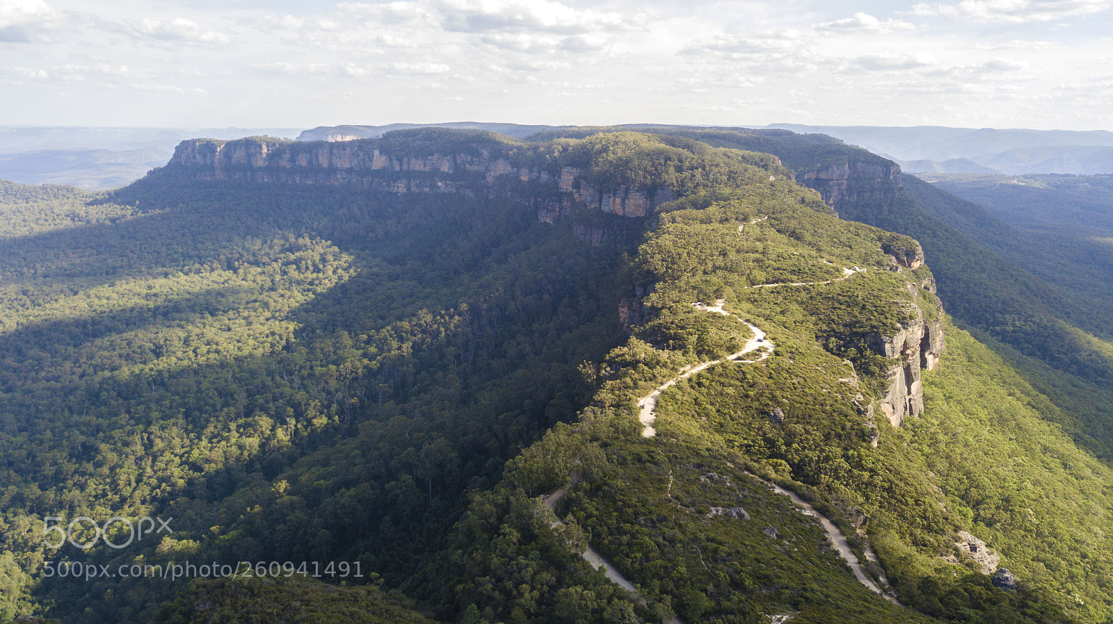 DJI FC220 sample photo. Blue mountains photography