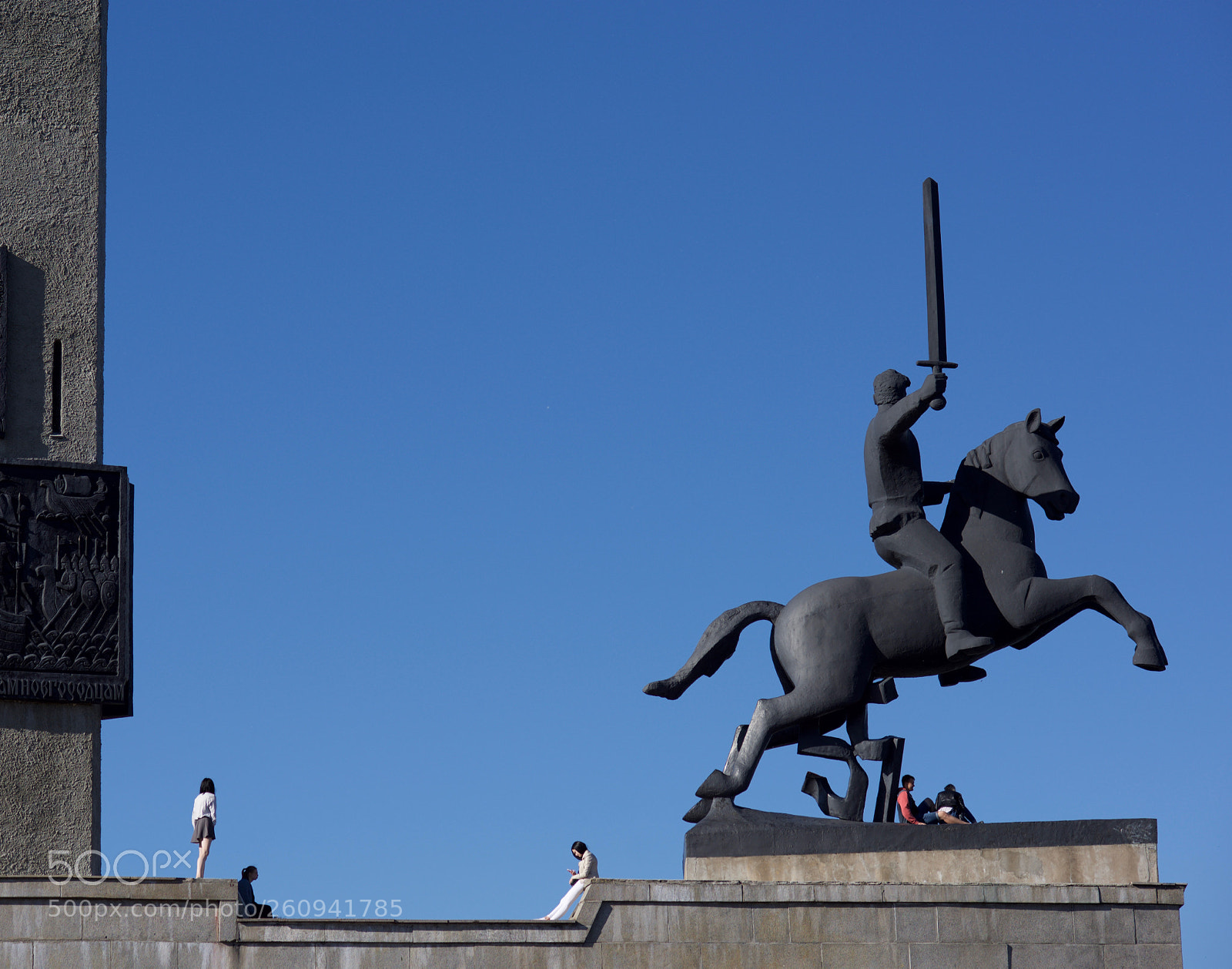 Nikon D810 sample photo. People and monument photography