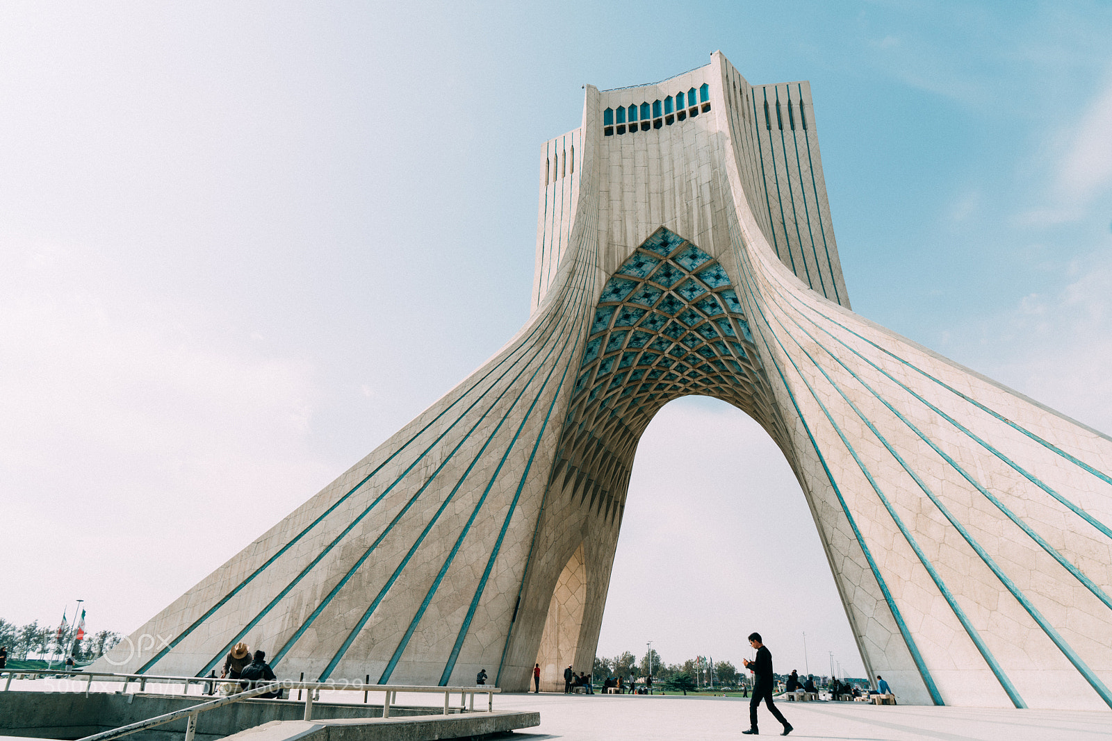 Sony a7R II sample photo. Azadi tower photography