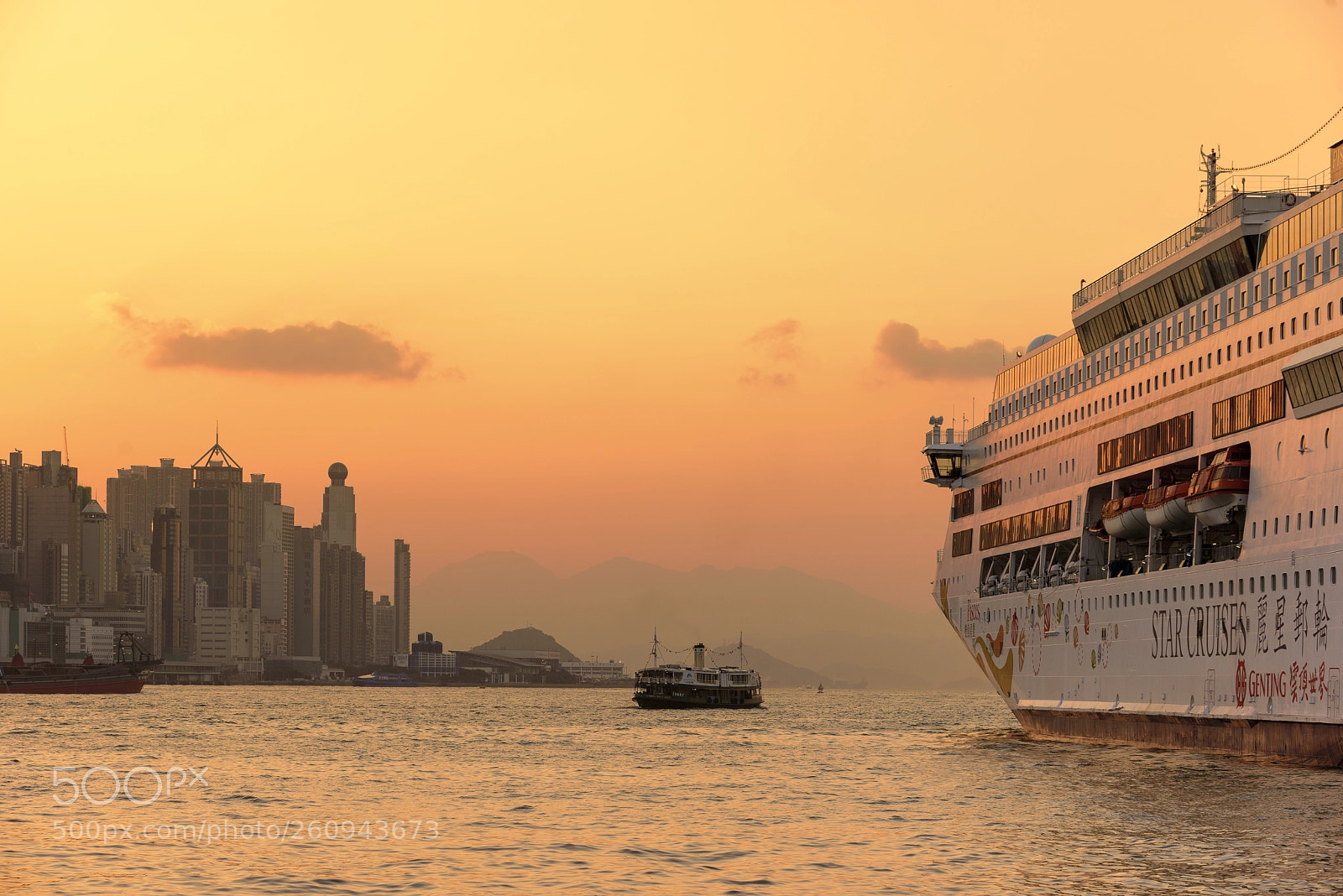 Nikon D810 sample photo. Hong kong harbour photography
