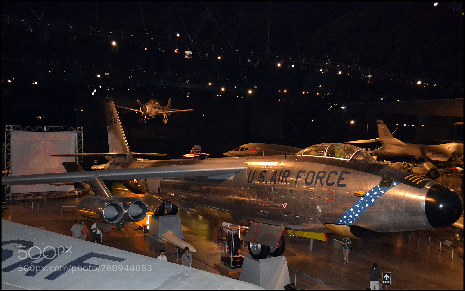 Nikon D3100 sample photo. Boeing rb-47h aerial reconnaissance photography