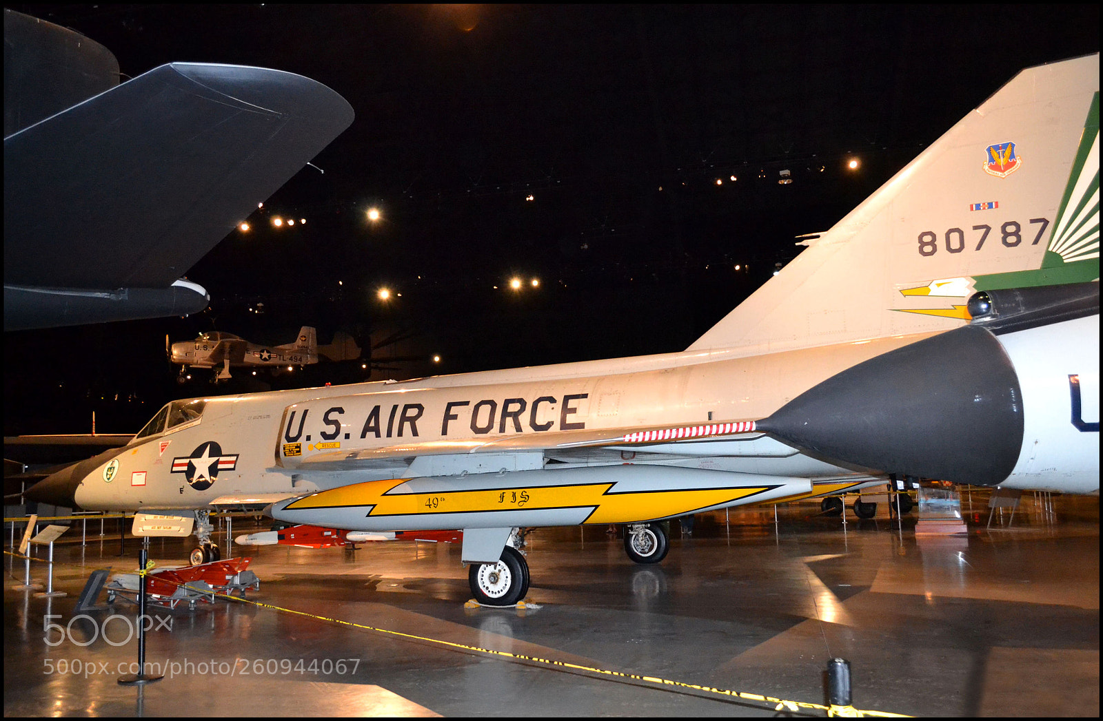 Nikon D3100 sample photo. Convair f-106a delta dart photography