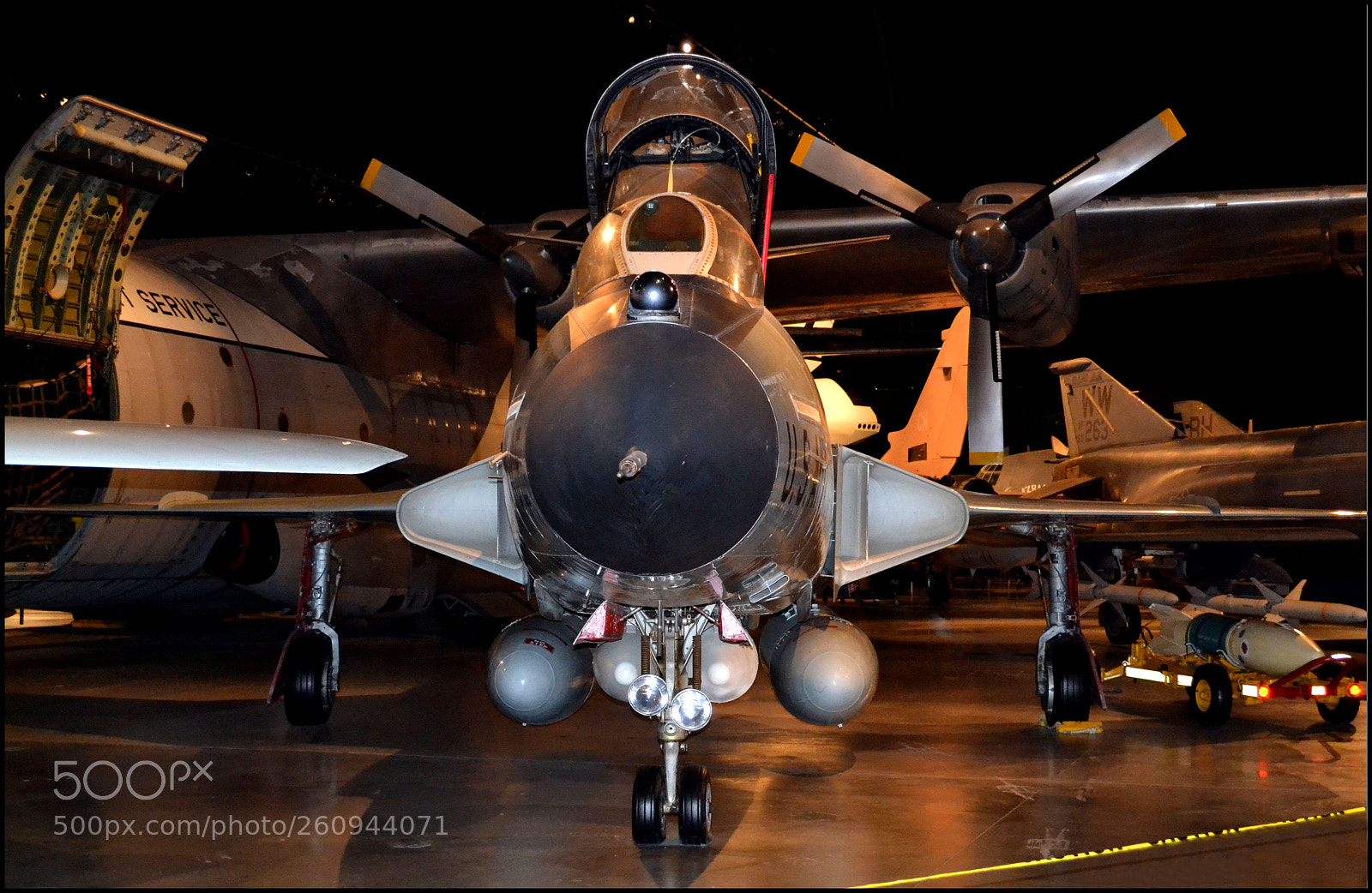 Nikon D3100 sample photo. Mcdonnell f-101b voodoo air photography