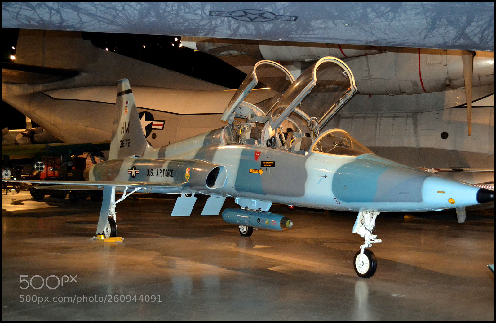 Nikon D3100 sample photo. Northrop at-38b talon aggressor photography