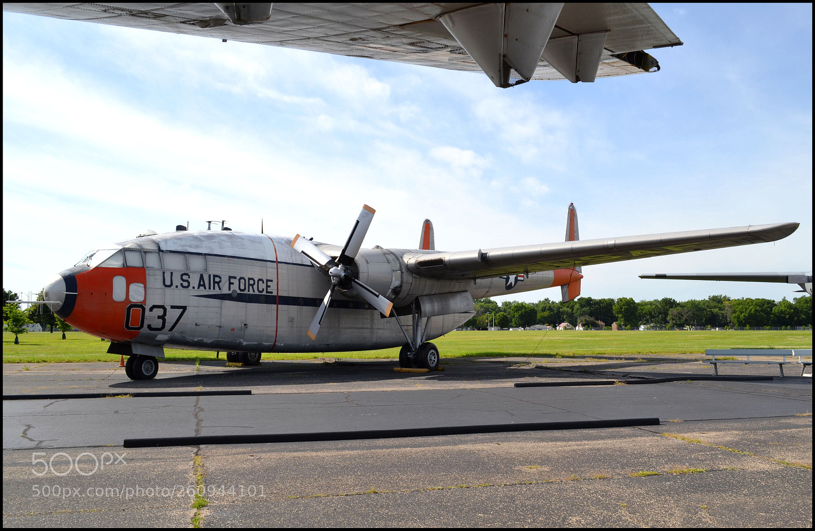 Nikon D3100 sample photo. Fairchild c-119 flying boxcar photography