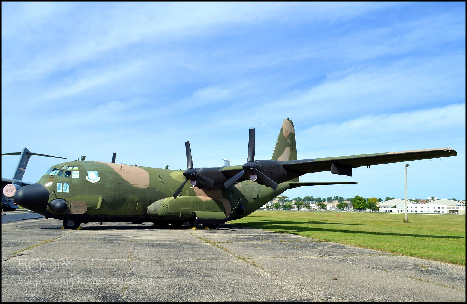 Nikon D3100 sample photo. Lockheed ac-130a gunship photography