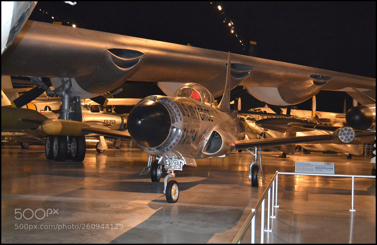 Nikon D3100 sample photo. Lockheed f-94c starfire interceptor photography