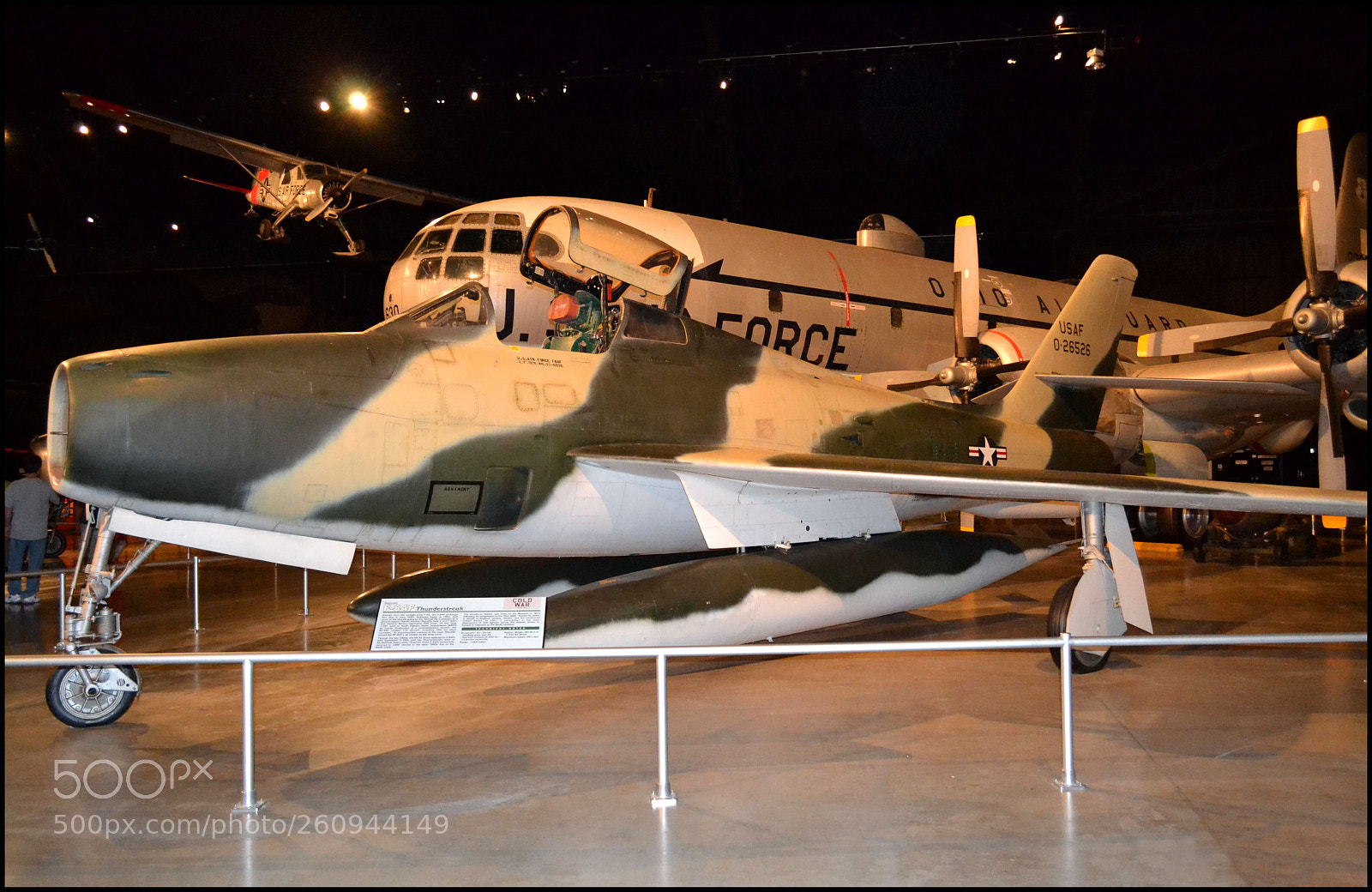 Nikon D3100 sample photo. Republic f-84f thunderstreak ground photography