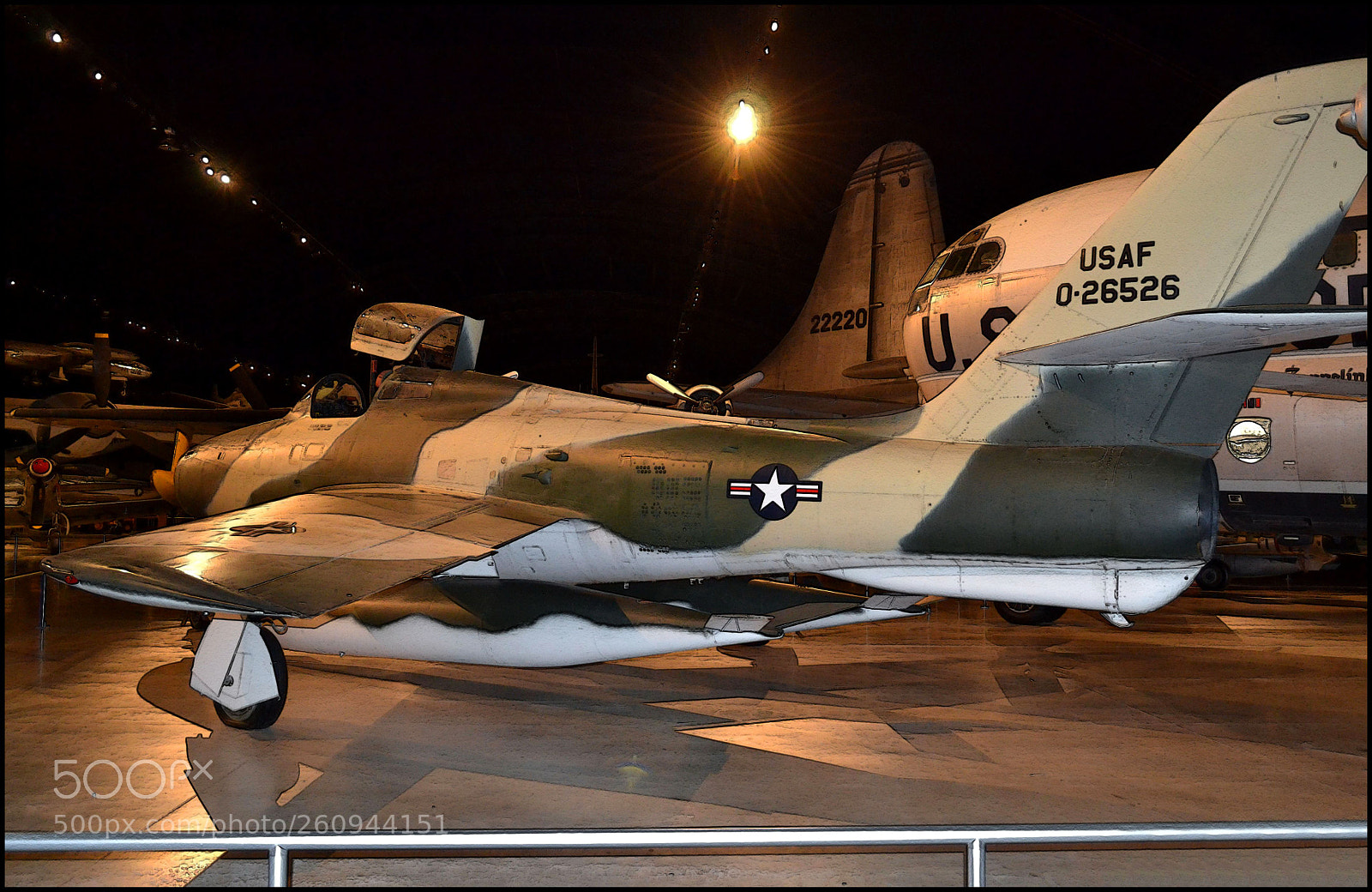 Nikon D3100 sample photo. Republic f-84f thunderstreak ground photography