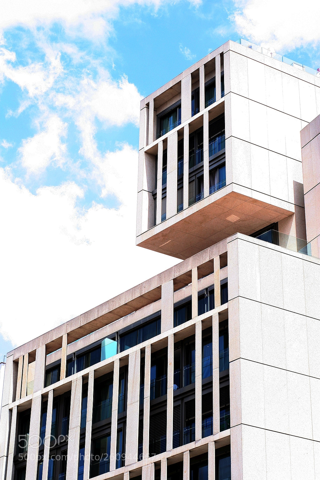 Canon EOS 20D sample photo. Cubic building photography