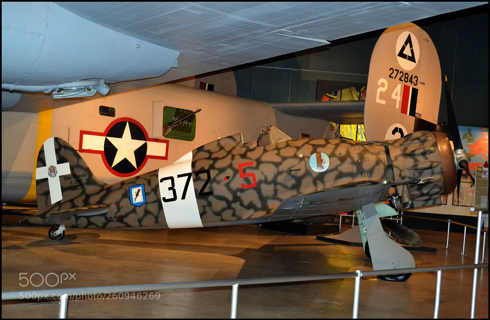Nikon D3100 sample photo. Rare macchi mc.200 saetta photography