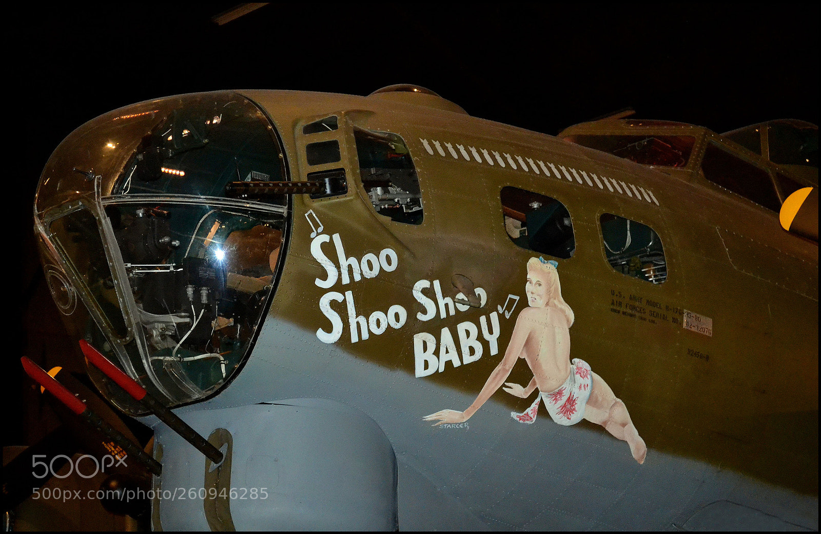 Nikon D3100 sample photo. Classic nose art on photography