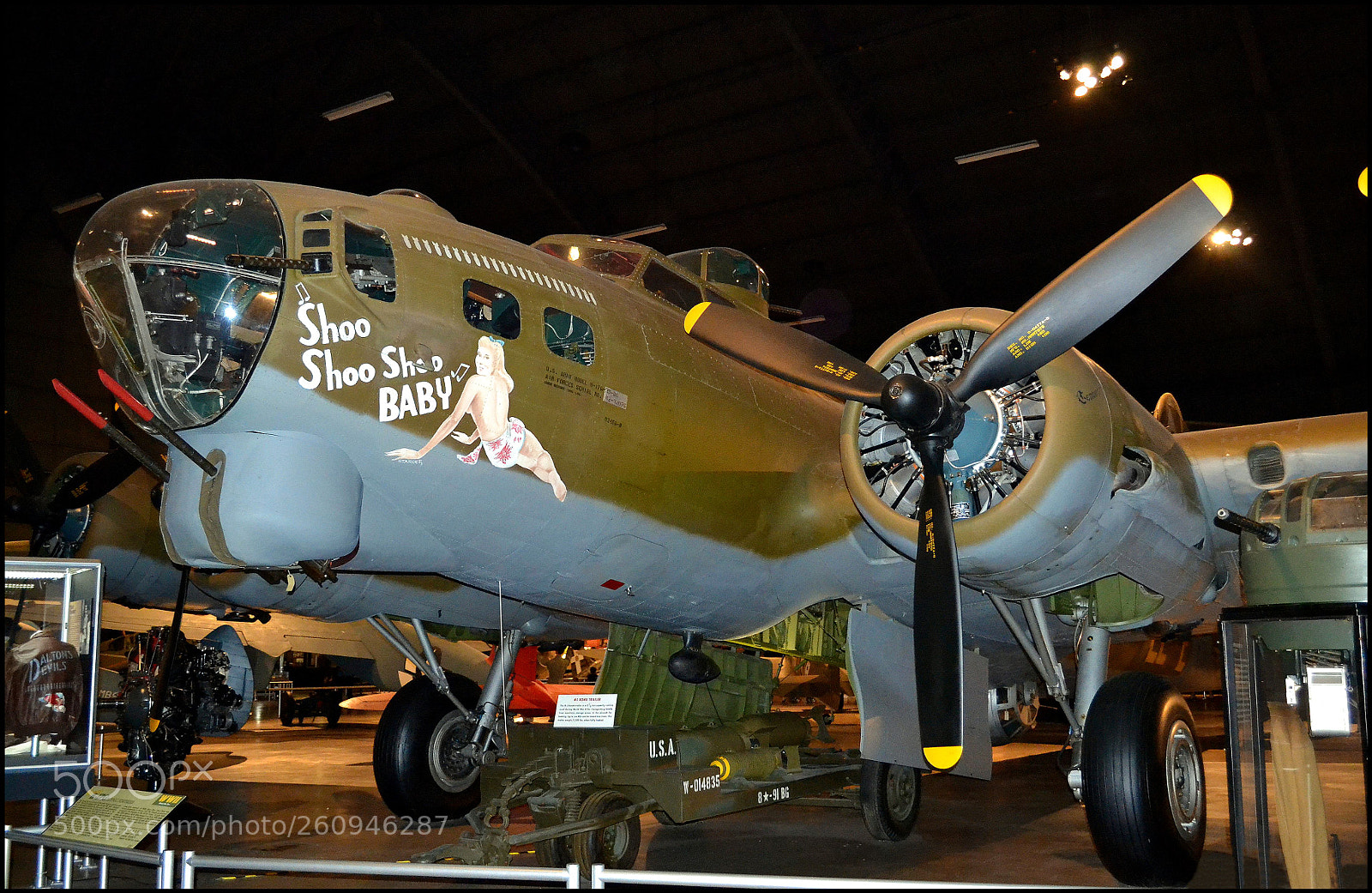 Nikon D3100 sample photo. Boeing b-17g, dayton, ohio photography