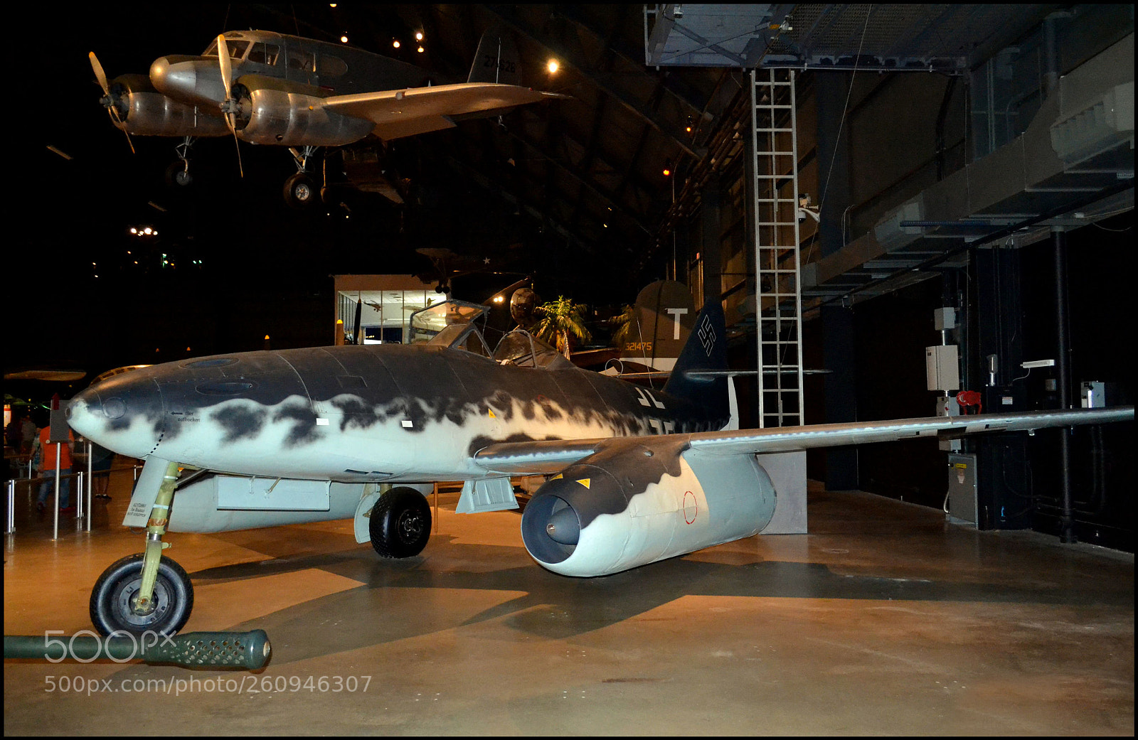 Nikon D3100 sample photo. Messerschmitt me 262a photography