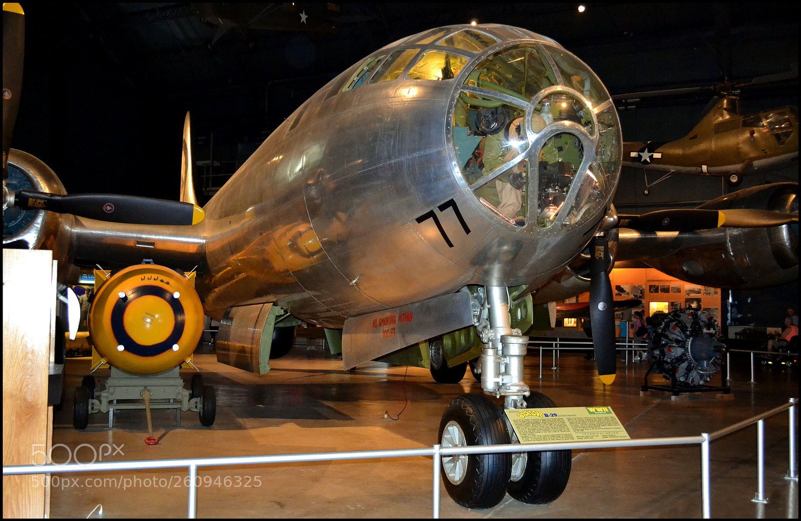 Nikon D3100 sample photo. This b-29 dropped the photography