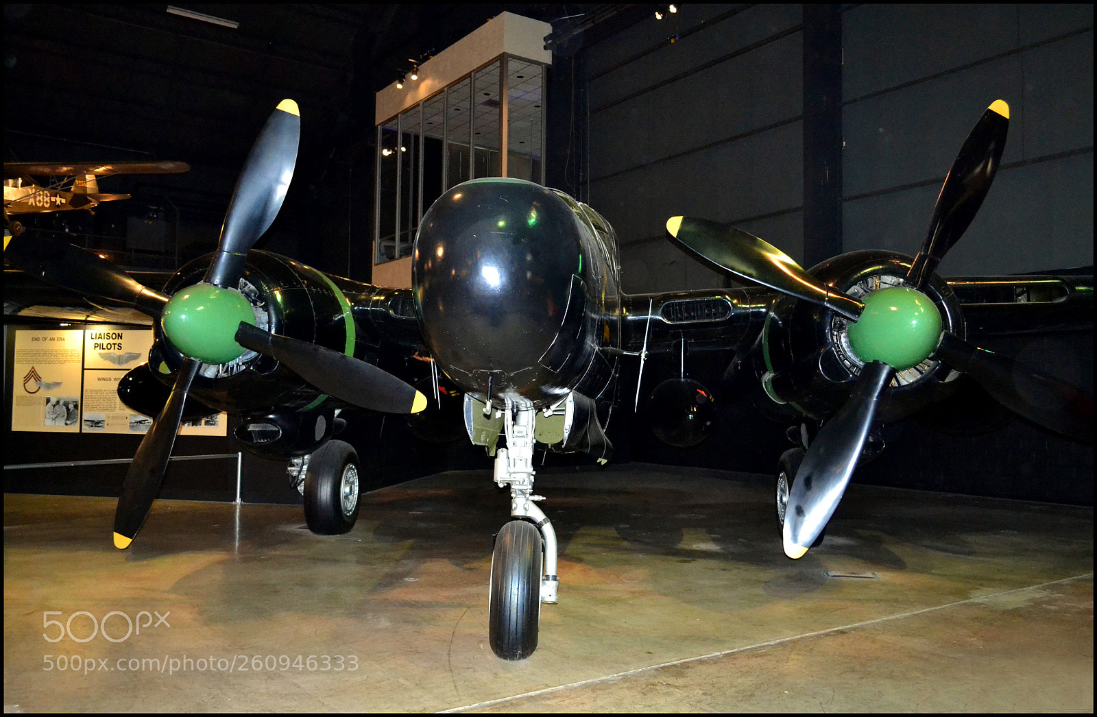 Nikon D3100 sample photo. Northrop p-61c black widow photography