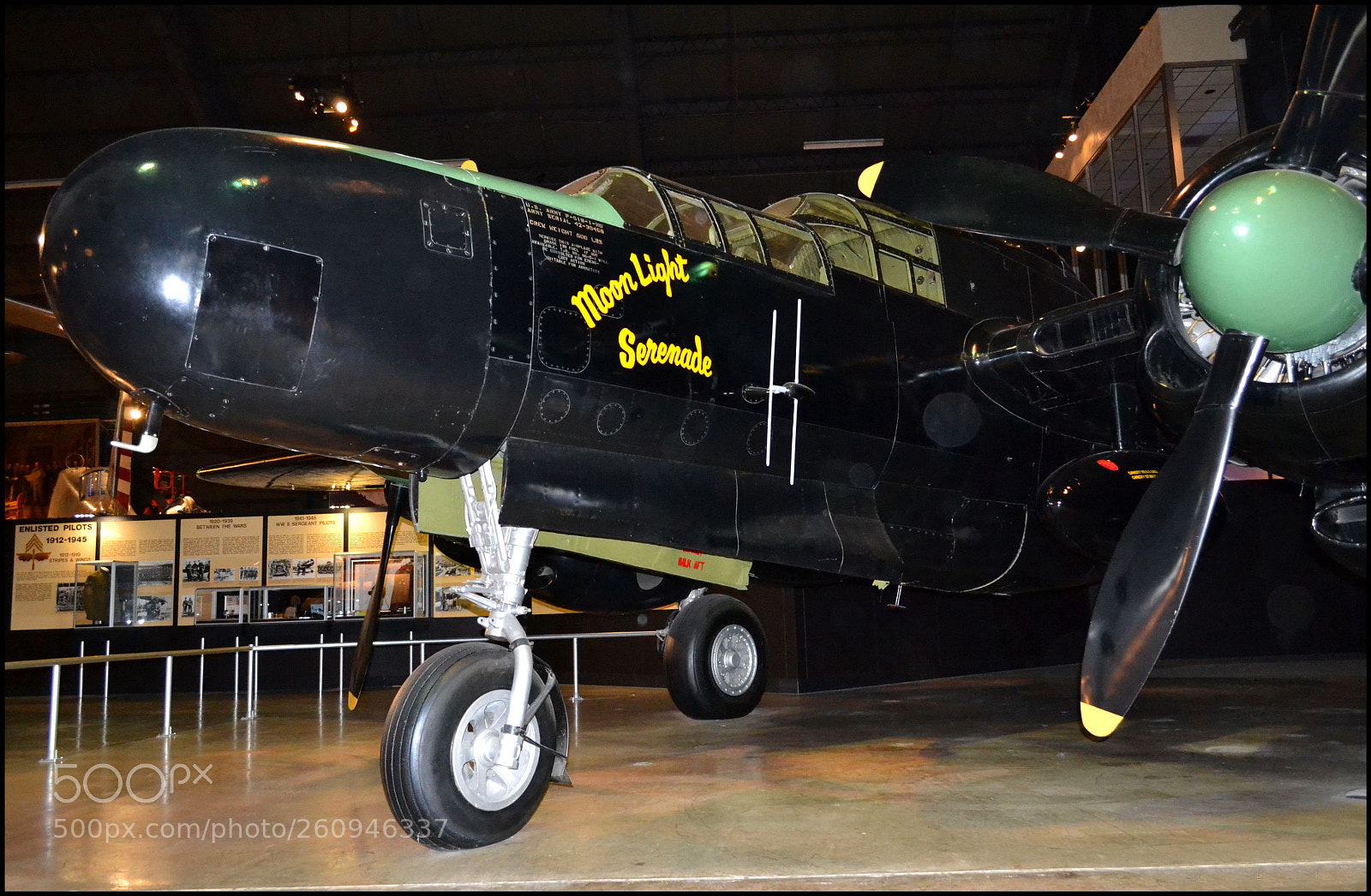 Nikon D3100 sample photo. Northrop p-61c black widow photography