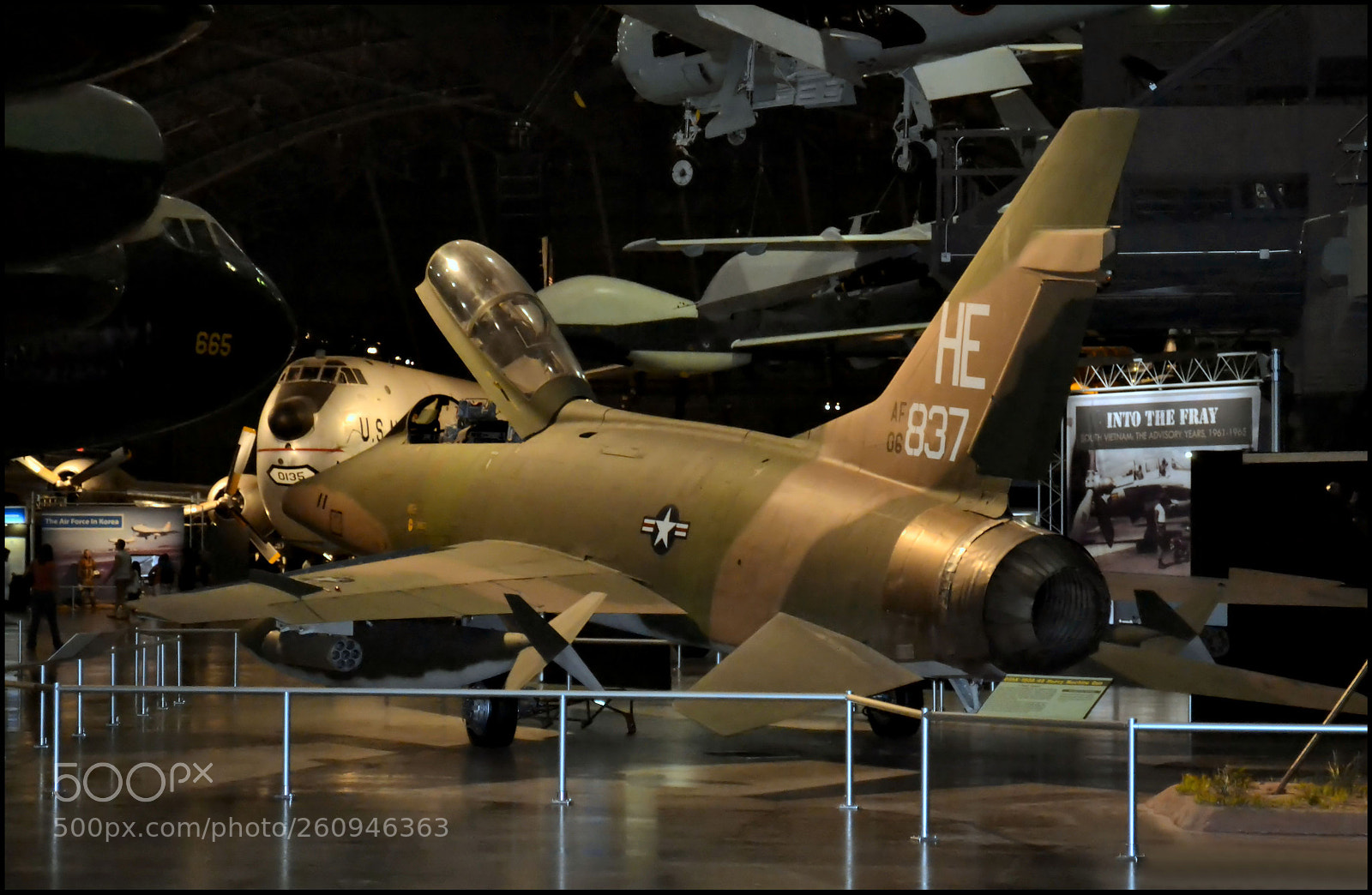 Nikon D3100 sample photo. North american f-100f super photography