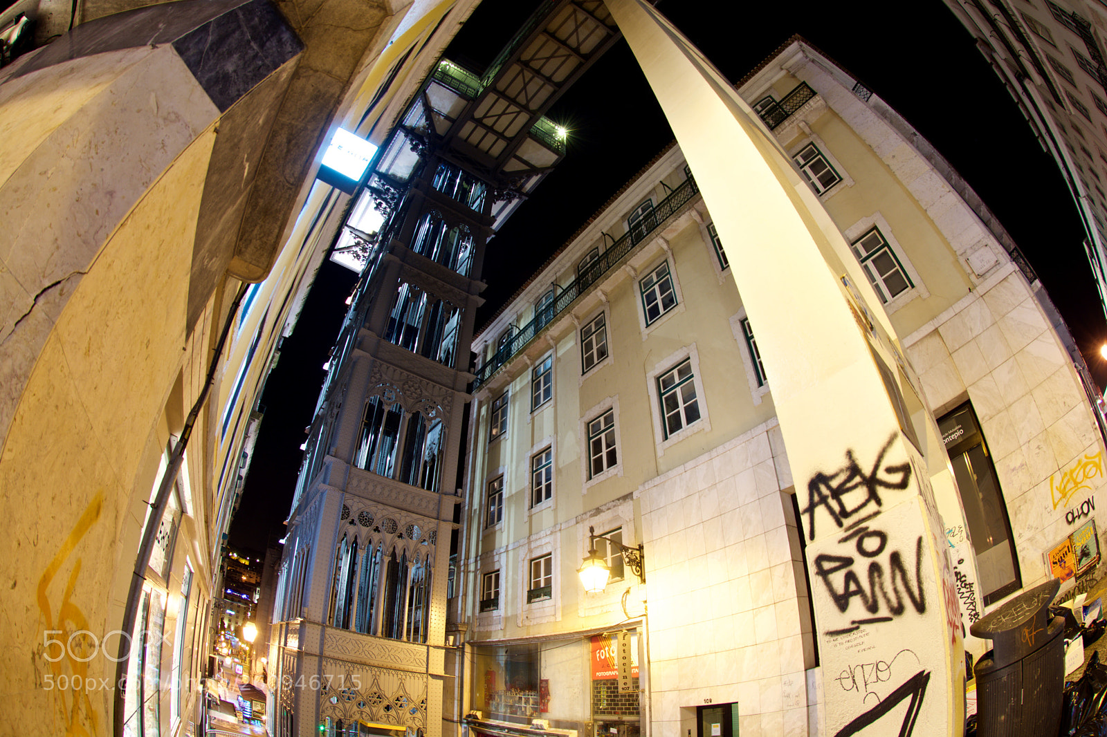 Nikon D7100 sample photo. Elevador de santa justa photography