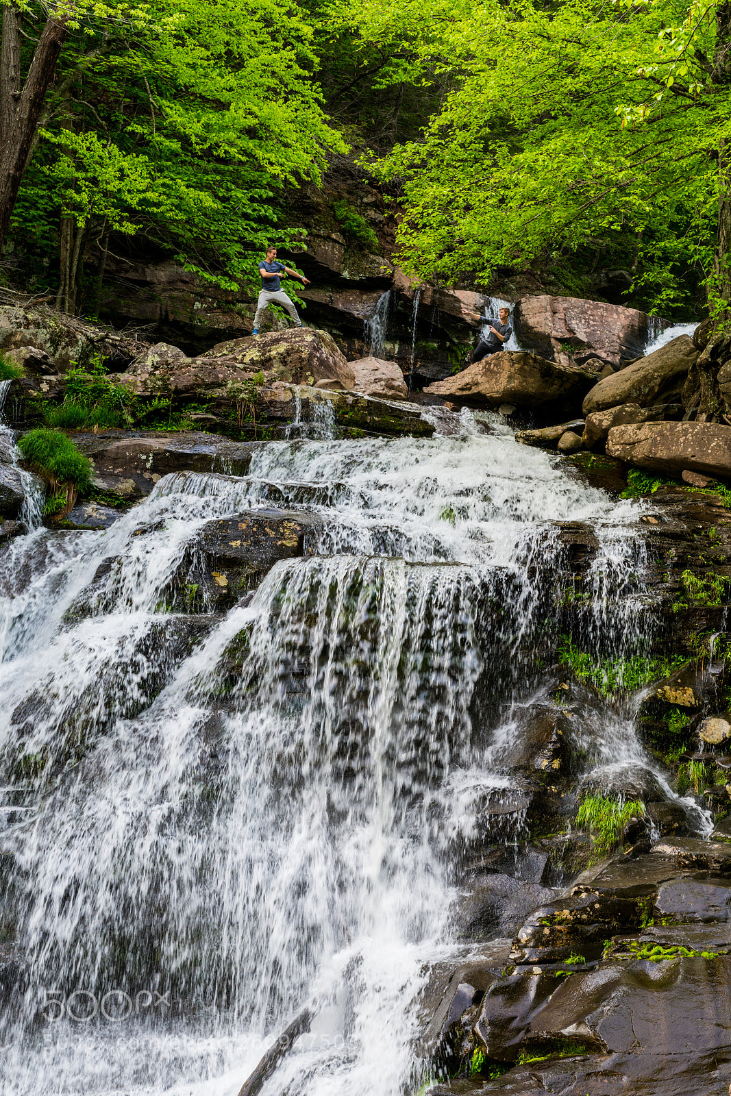 Sony a7R II sample photo. Beginning of kaaterskill falls photography