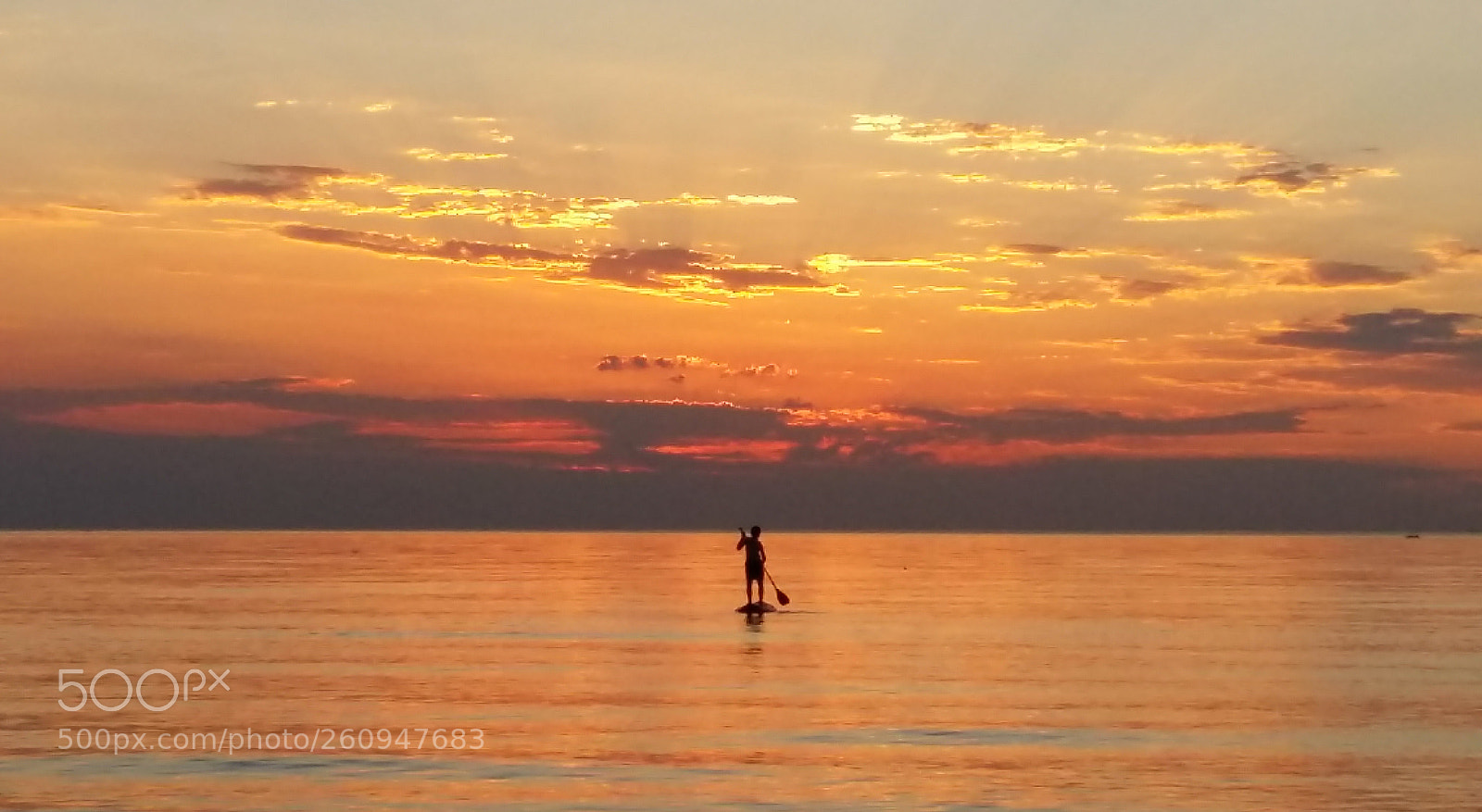 Samsung Galaxy A5 sample photo. Sunset paddle photography