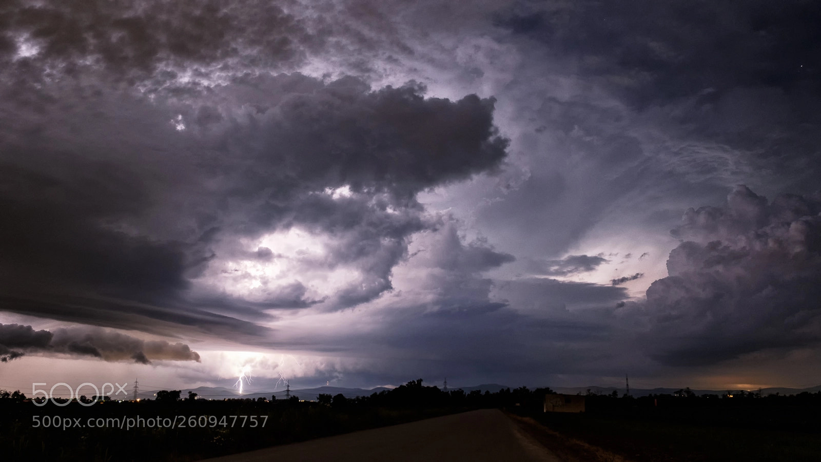 Fujifilm X-T2 sample photo. Thunderstorm photography