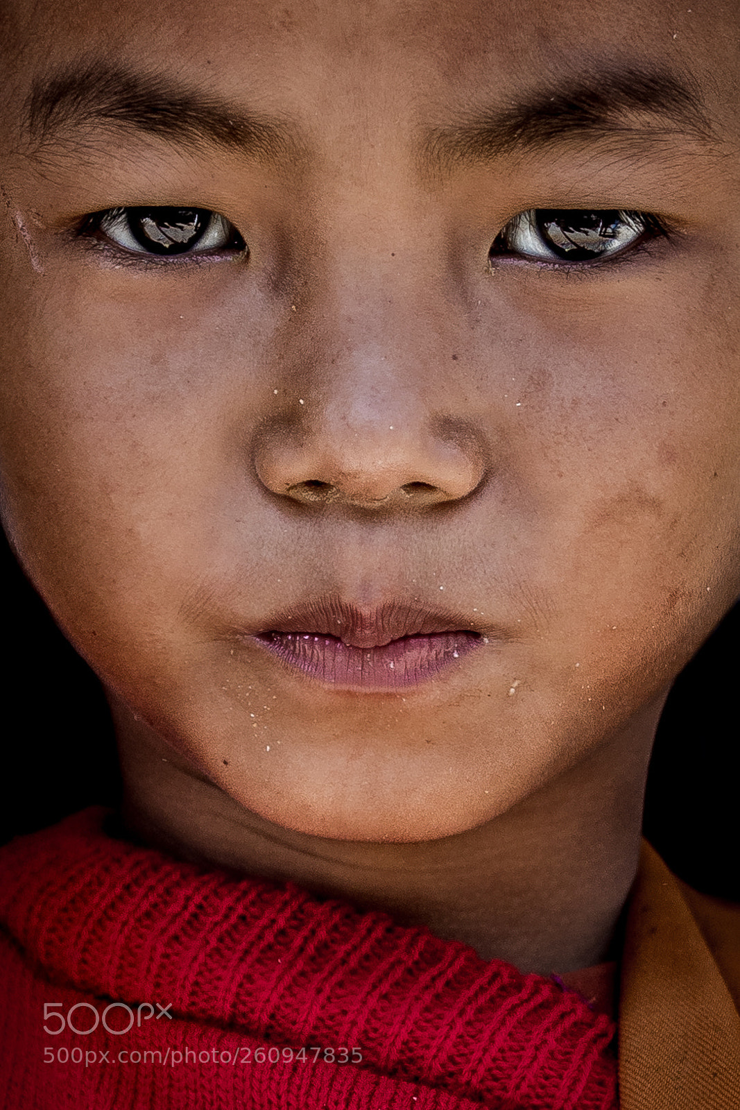 Canon EOS 5D Mark IV sample photo. Portrait of monk photography
