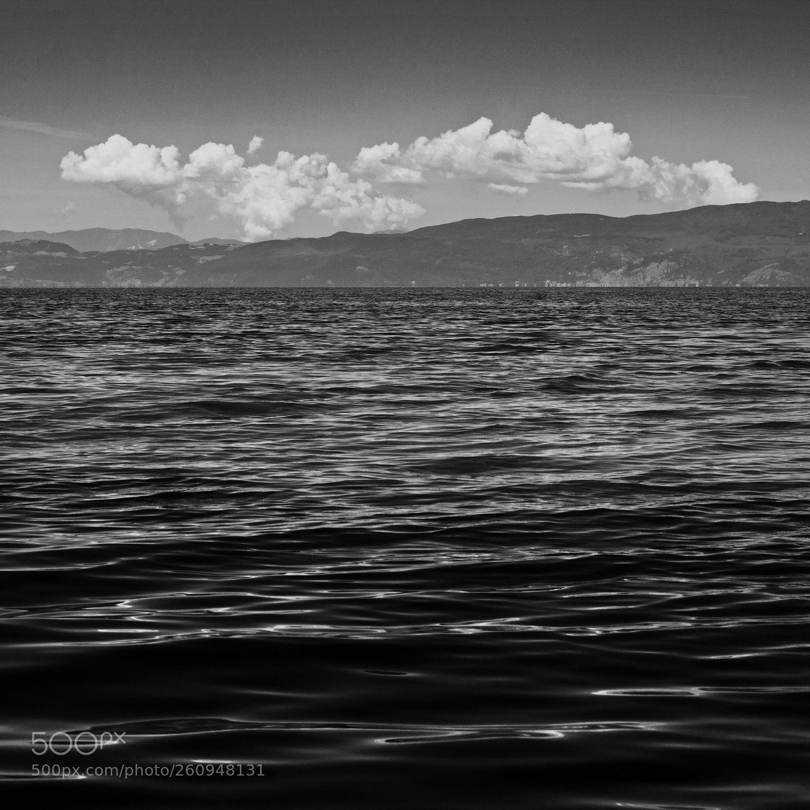 Canon EOS 1100D (EOS Rebel T3 / EOS Kiss X50) sample photo. Cloud over lake ohrid photography