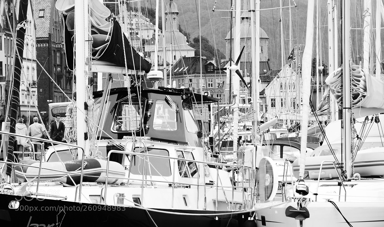 Nikon D5000 sample photo. Forest of masts photography
