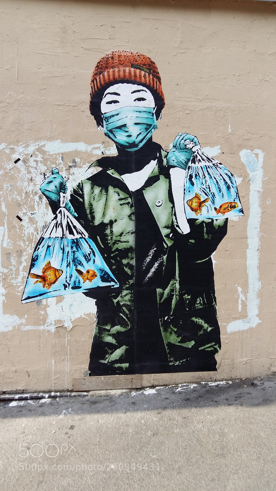 Samsung Galaxy A5 sample photo. Graffiti in paris photography